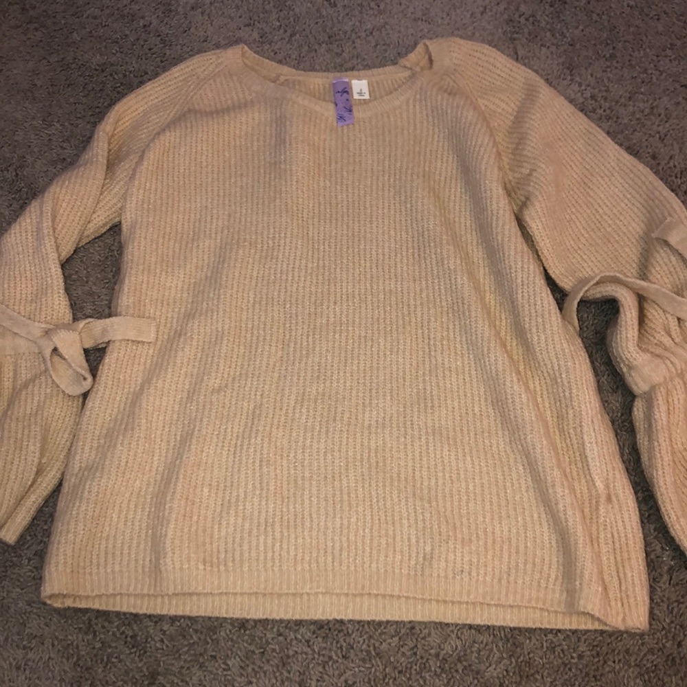 Neutral sweater